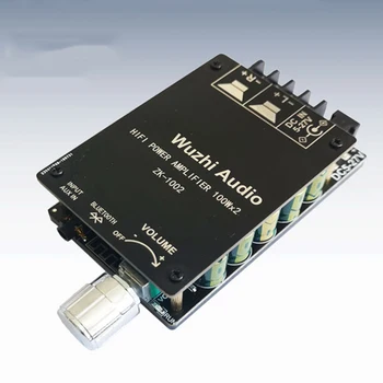 

HIFI 100WX2 TPA3116 Bluetooth 5.0 High Power Digital Amplifier Stereo Board AMP Amplificador Home Theater