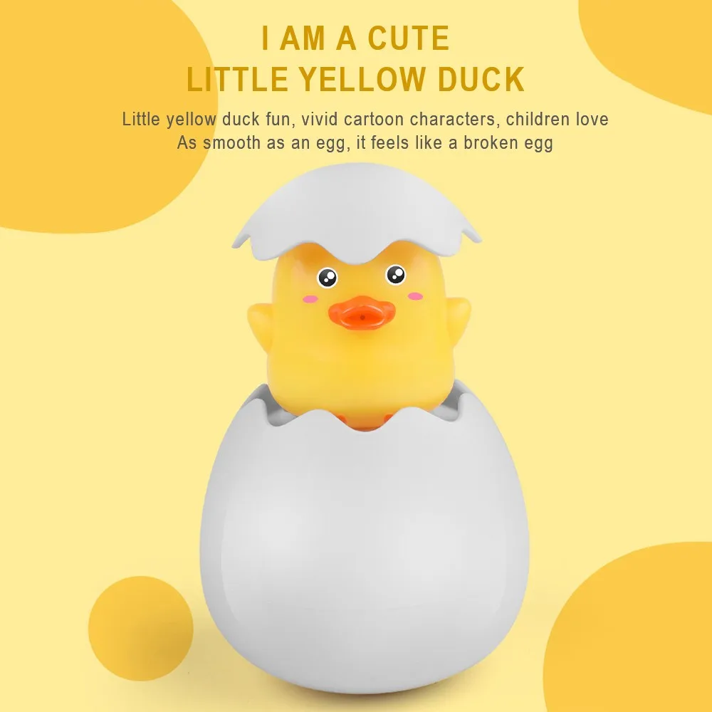 duck Мультяшная утка игрушки для ванной ABS для детей водные игрушки Детская ванная комната Спринклерные игрушки для ванной для детей - Цвет: duck