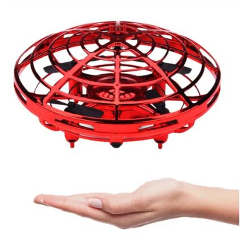 

NEW Intelligent Throw Induction Flying Saucer Infrared Vehicle ufo Suspension Rotation Aircraft Toy KIDS Gift