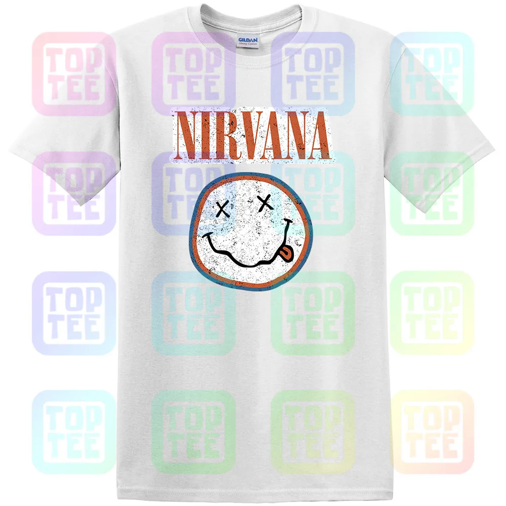 AMPLIFIED NIRVANA colors мужская темно-серая футболка