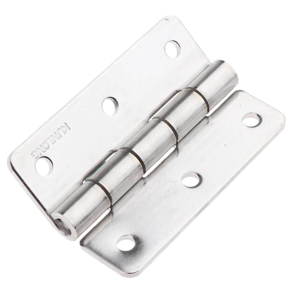 90x60mm Commercial Grade Ball Bearing Door Hinge Full Mortise Stainless Steel, Marine Hinges Boat Cabinet Hatch Hardware