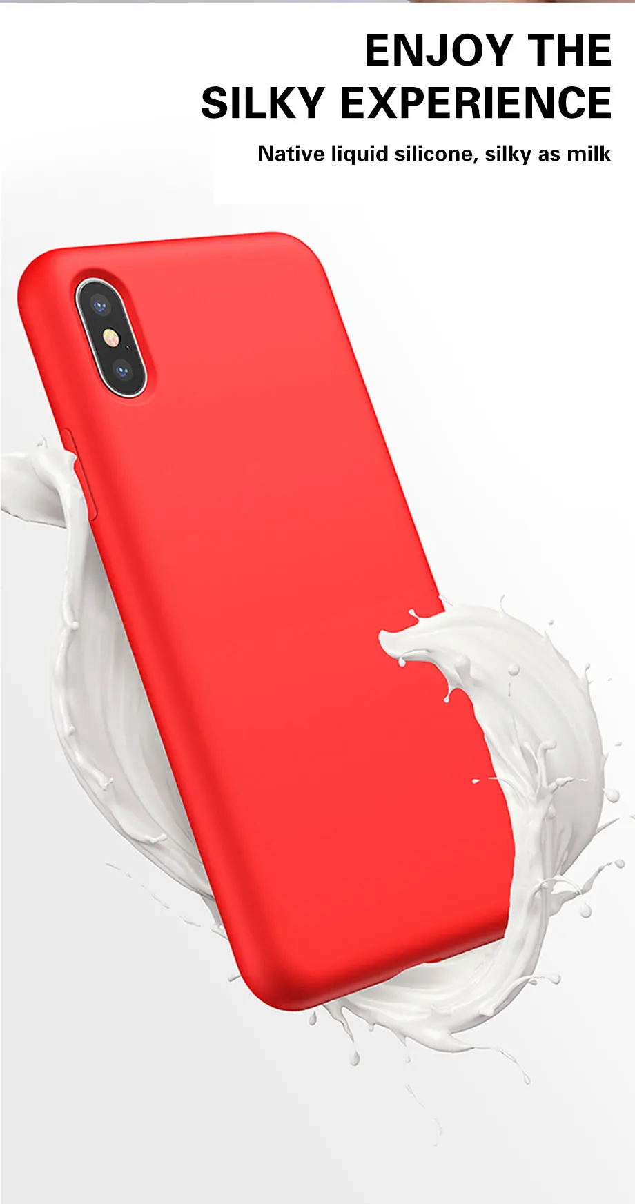 Жидкий силиконовый чехол для телефона для iPhone X XR XS MAX 7 Plus 8 Plus для Apple iPhone 11 Pro MAX 6 6s чехол без логотипа чехол s
