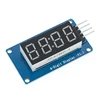 B51 1 unids 4 Bits TM1637 rojo tubo Digital LED módulo de visualización y reloj LED ► Foto 3/6