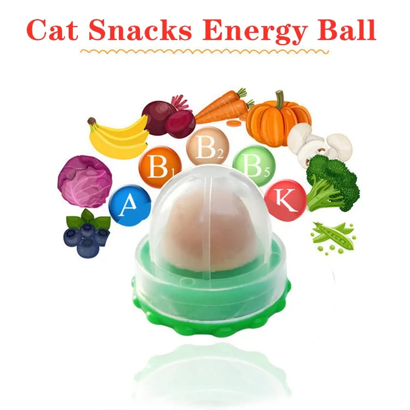 Здоровые кошачьи закуски кошачья мята сахарные конфеты лизание питание гель энергетический шар игрушка для домашних котят увеличение питьевой воды помощь Инструмент