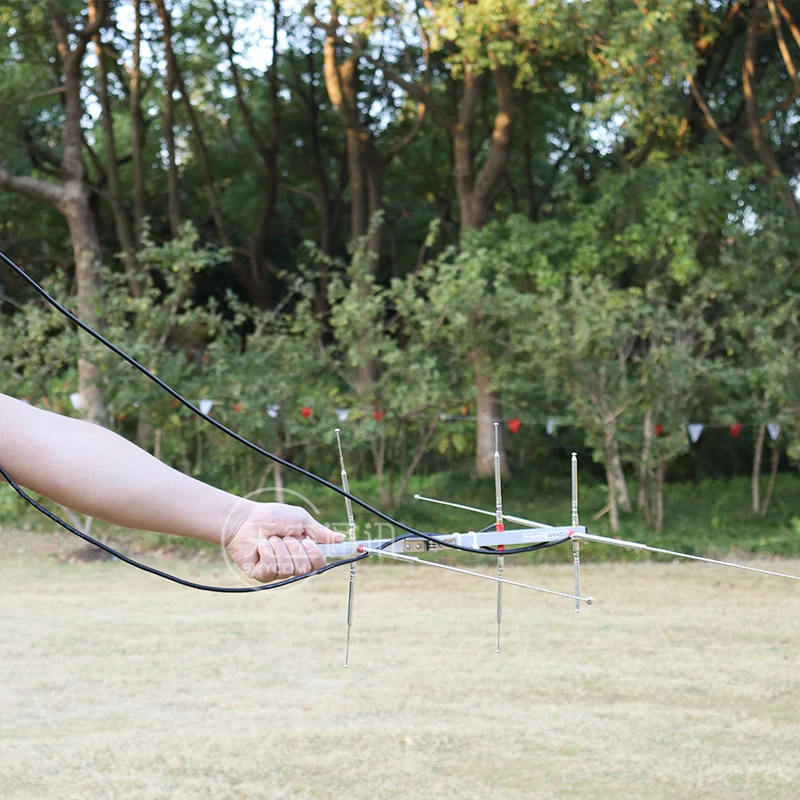 CQHAM BH5HDE U/V Pocket Yagi 15W VHF 76-350Mhz UHF 250-500Mhz UHF 8DB VHF 6DBI