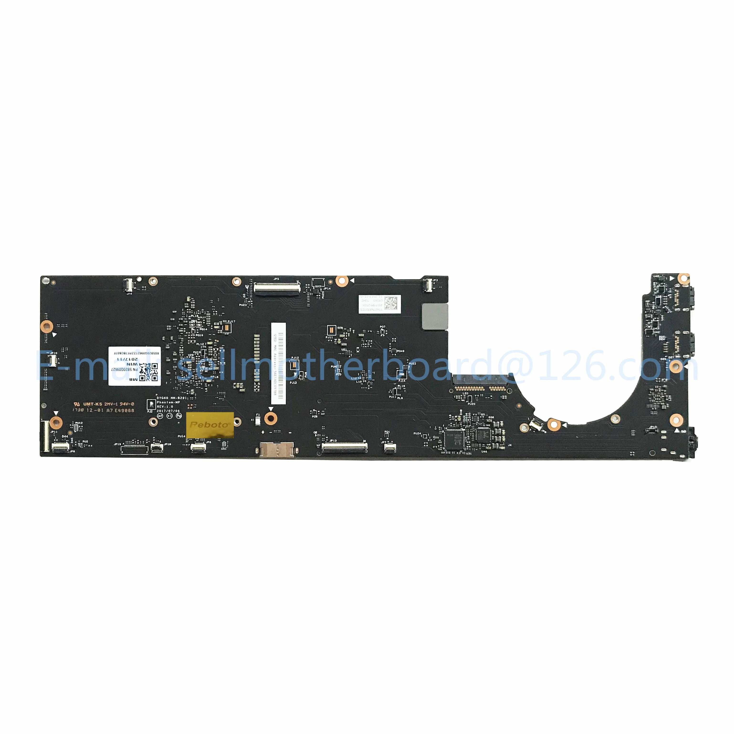 FRU 5B20Q09639 для lenovo YOGA 920-13IKB материнская плата для ноутбука с SR3LC I7-8550U 16 Гб ram DYG60 NM-B291 тестирование Быстрая