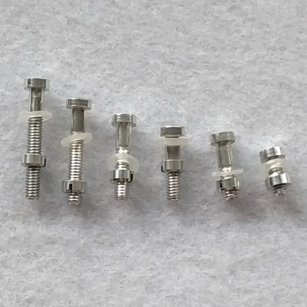 M2.5 Screw Bolt Nut Washers Set Turntable Headshell Cartridge Stylus Mounting Vinyl LP Record Player