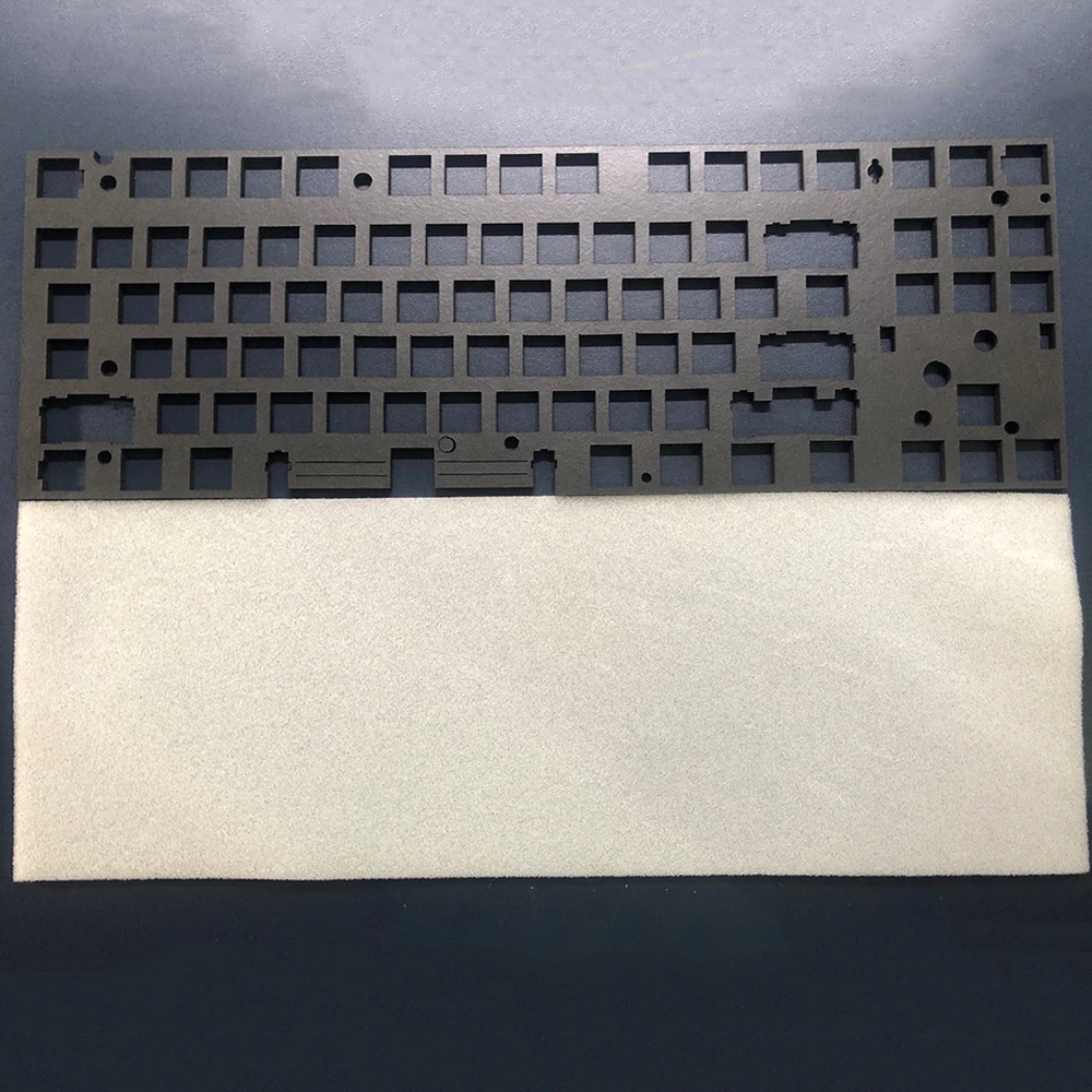 mini keyboard pc 3.3mm Poron Mute Cotton Felt Silencer Cotton Special For  GproX G610 Between PCB And Plate Sponge Bottom Muffler Pad best office keyboard