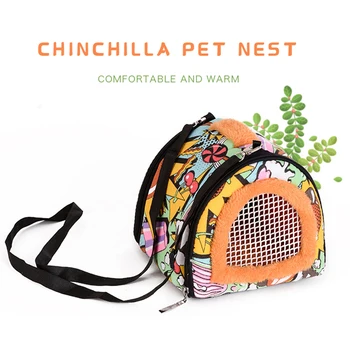 

Cartoon Pet Cat Bag Nest Breathable Anti-slip Totoro Hamster Cave Outdoor Travel Portable Pet Backpack for Cats Pet House