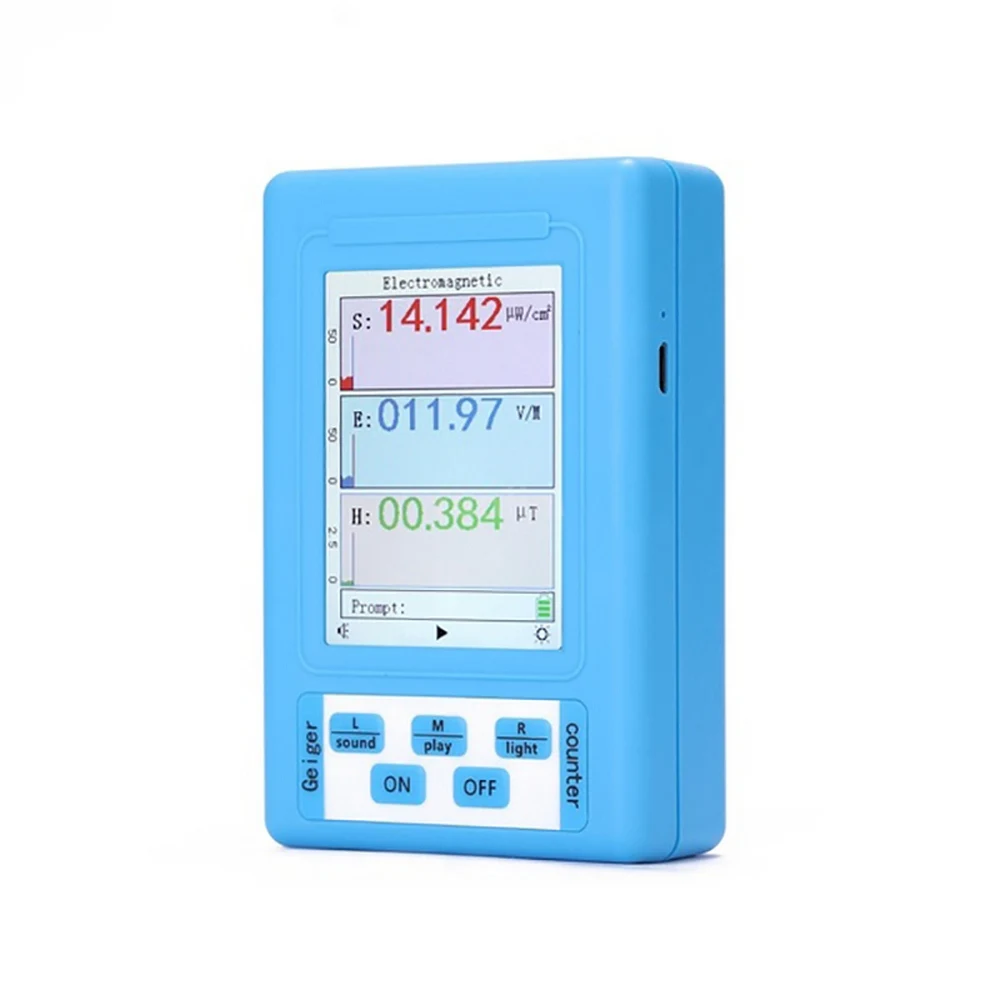 BR-9A Portable Electromagnetic Radiation Detector EMF Meter High Accuracy Professional Dosimeter Monitor Tester | Инструменты