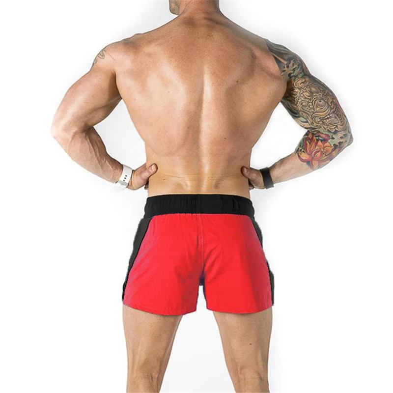 Mesh Male Casual Shorts Workout Gym Men Fashion Brand Breathable Fitness Mens Bodybuilding Comfortable Plus Size Sports 