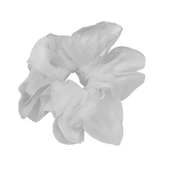 

2019 Organza Hair Ring Rope Chiffon Scrunchie Elastic Rubber Band Ponytail Hair Tie Rope