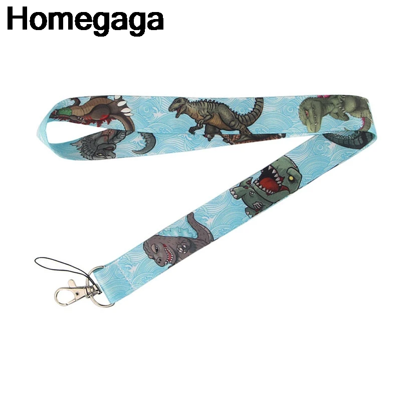 Homegaga Lanyards шейный ремешок ткань id бейдж держатель телефона ожерелье для ключей нагрудные опознавательные Значки для идентификации владельцев лент D2322