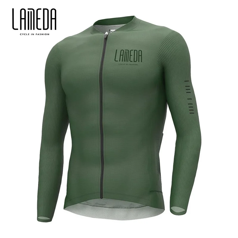 LAMEDA road bike cycling jersey professional long-sleeved bicycle shirt mountain bike clothes mtb clothing