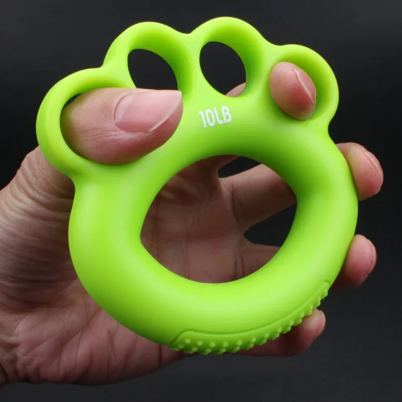 Grip rubber ring ладони удар палец реабилитации хват тренировочный кольцо случайный цвет