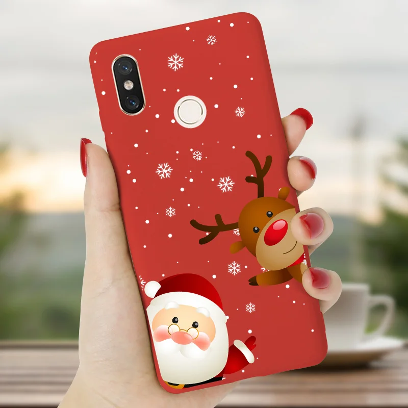 Чехол для телефона с рождественским рисунком Redmi 7A 8A 6A 5A 5 Plus задняя крышка для Xiaomi Redmi Note 8 PRO 8T 7 6 5 силиконовый чехол Redmi 8 7 Capa - Цвет: CDXSD4