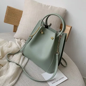 

Female Bucket Crossbody Bags For Women 2020 Leather Luxury Handbag Designer Sling Main Ladies Hand Shoulder Messenger Bag #50