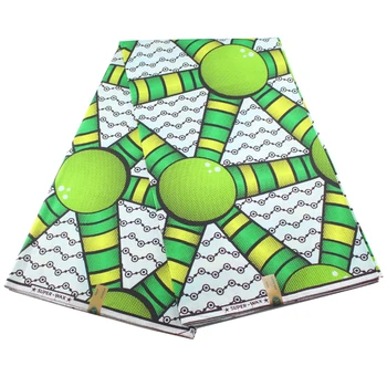 

2020 Fabrics African Wax Print Fabric 6 Yards Latest Veritable Wax Guaranteed Real