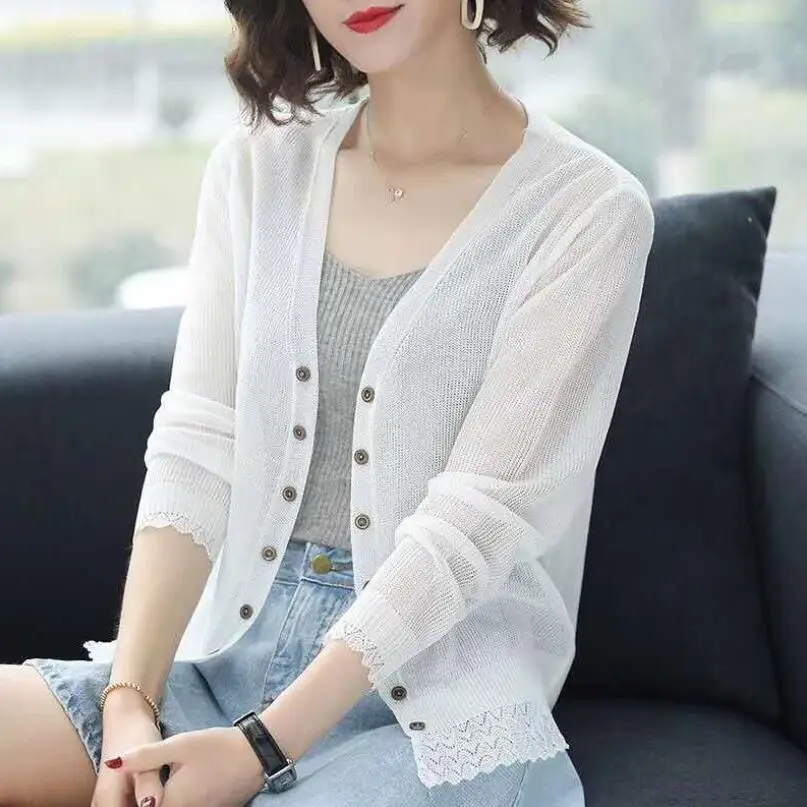 New 2022 Autumn Summer Cardigan Women 