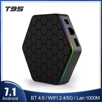 

T95ZPLUS 4K TV BOX 1000M 2G/3G DDR3 Amlogic S912 Bluetoothv4.0 2.4G/5.8G Dual-Band WIFI 4K Media Player Smart TV Box PK X96 Max
