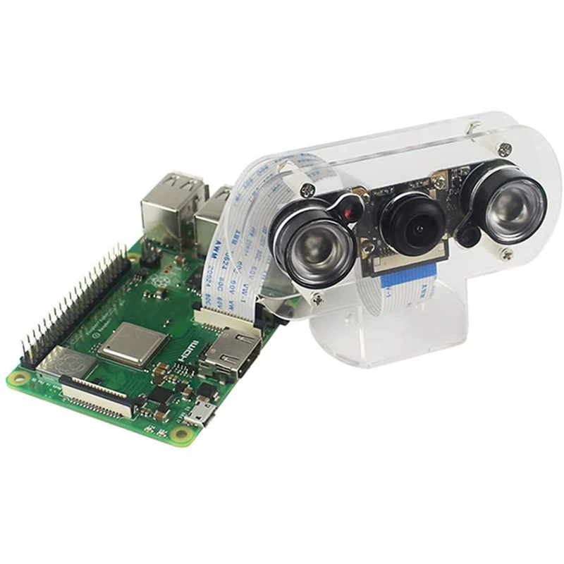 5MP модуль камеры для Raspberry Pi 4B/3B +/3B/2B инфракрасного ночного видения 1080P камера с