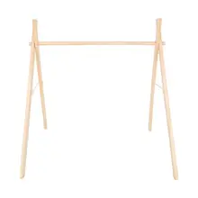 Estante de madera sencillo nórdico para Fitness para niños, decoraciones para habitación de niños, colgante para actividades de gimnasio, Bar, regalos para recién nacidos