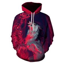 

3D Printing Oversized Hoodie Hooded Sweatshirts Streetwear Hip Hop Men's Tracksuit Men's Hoodie Sweatshirt Casual Hip Hop Pullov