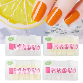 

500pcs Fake Nails Professional Wearable Nail Art Tip Thickened False Fake Nail Patch DIY Manicure Tool Fake Nail Tips