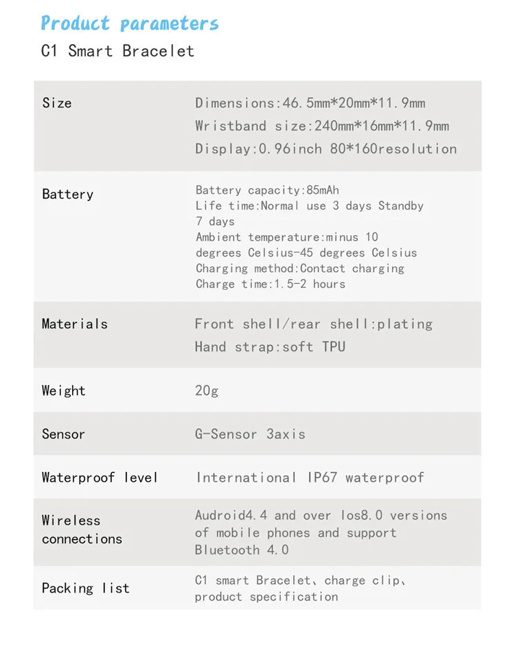 c1s smart bracelet 07