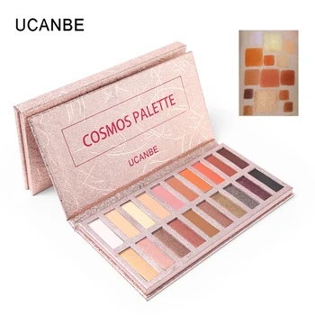 

Ucanbe's new 20-color eye shadow plate is a pearl and bright color eye shadow plate for NK eye makeup