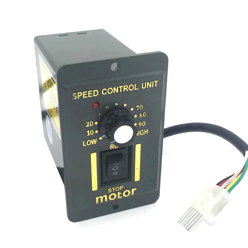 Single Phase Motor Speed Controller Intelligent Digital Motor Speed Control 220VAC with Ability Pause and Re-Drive During Transition Process 6W