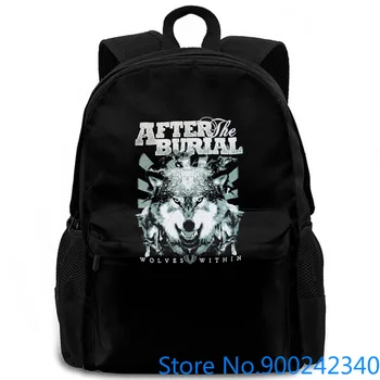 

AFTER THE BURIAL - Wolf Pack - M-L--2 Brand New - Official Print women men backpack laptop travel school adult student