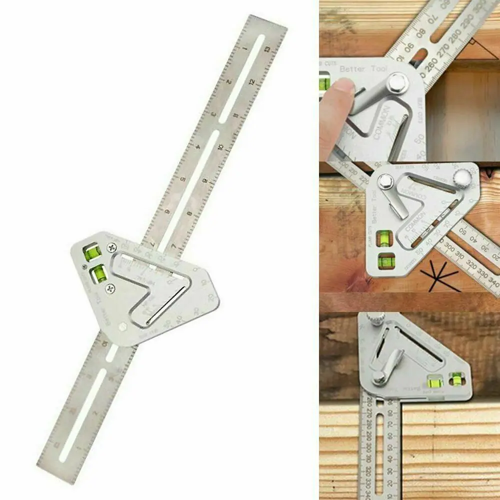 

Angle Ruler A revolutionary Carpentry Tool-Better Multi-function Measuring Tool