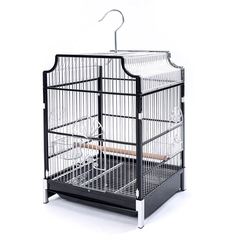 Aksesori Kandang Burung Parkit Sarang Burung Nuri Pengait Gantung Luar  Ruangan Mini Rumah Kandang Burung Tempat Istirahat Pagar Baja Tahan Karat -  AliExpress
