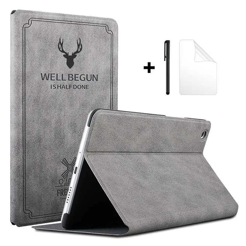 

Case for Huawei MediaPad M5 Lite 8 Slim Stand PU Leather Flip Cover for Huawei Honor Pad 5 8 Tablet Funda for Huawei T5 8.0 Case