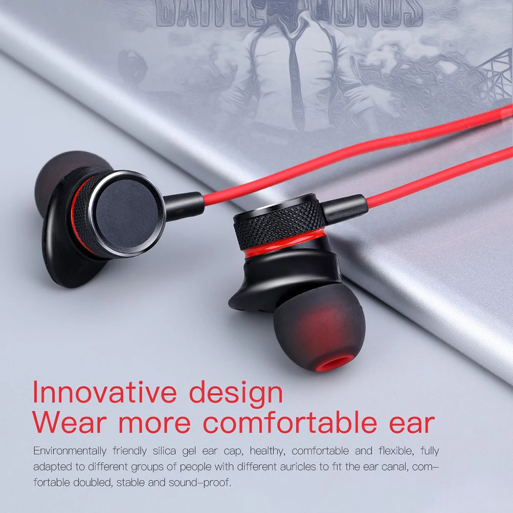 Gaming Headset G15 In Ear Noise Cancelling Gaming Earphone Is Suitable For Gamers Of Computer Games Pubg Ps4