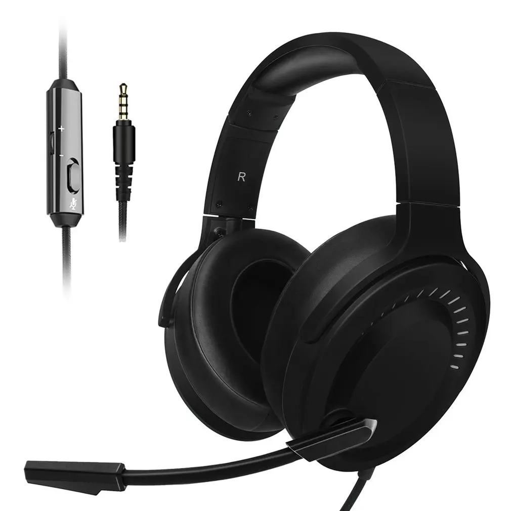 Игровые наушники N15D шумоподавляющая гарнитура стерео тяжелые басы для ПК