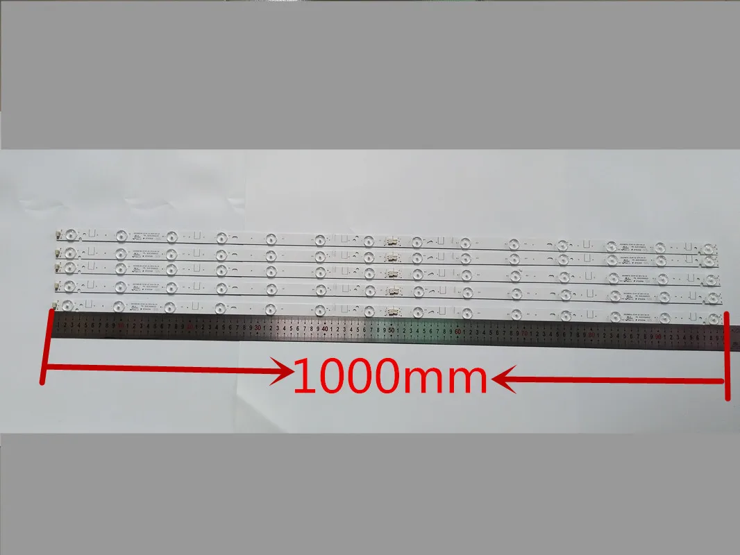 Novas Tiras de Led para tv Jvc 50. Kit de Fitas de Led para tv lt 50n640sd Cx500dledm 303cx500035 303cx500036 Zdcx50d14l Zc14a Zdcx50d14r Zc14a. Cabos de computador e conectores - Imagem 3