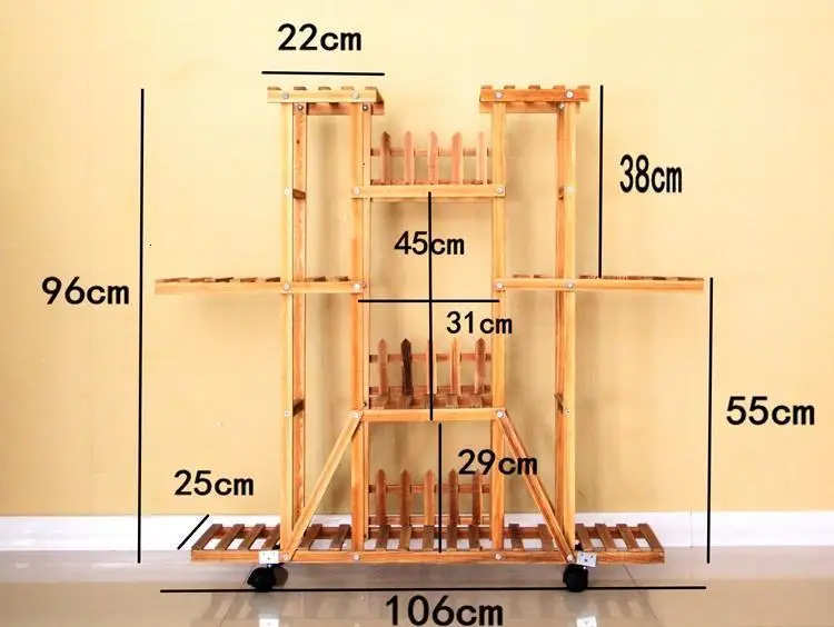 Estanteria Para Plantas горшок Saksi Standi Huerto Urbano Madera Stojak Na Kwiaty полка Dekoration открытый цветок стенд