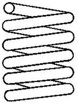 

Spring front MB G-Class 79-93 SACHS 997 697