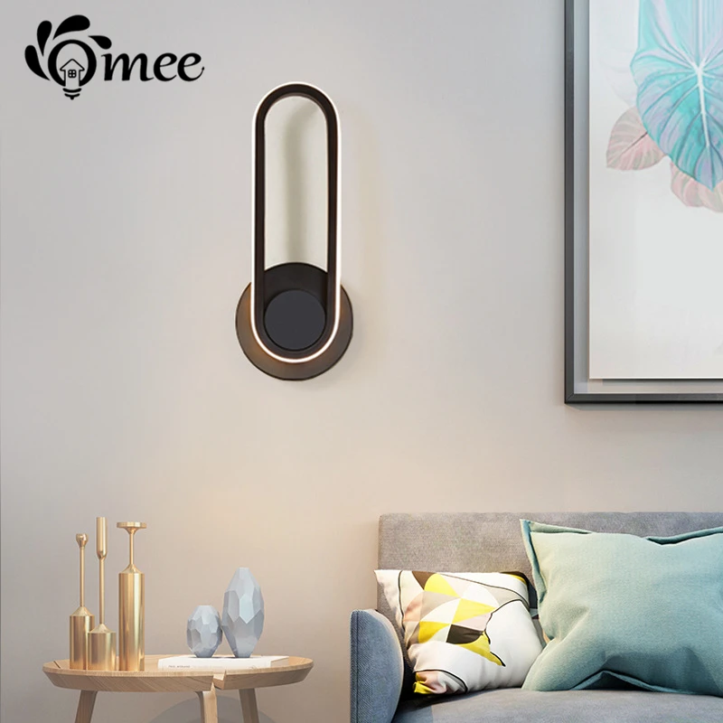 Modern Wall Lamp Art dec Bedroom Bedside Living Room 110 220V 12W LED sconce Decoration Minimalist Wall Light Indoor Lighting
