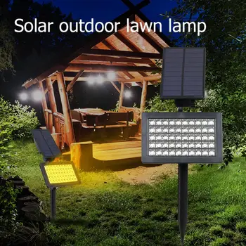 

50 LED Waterproof Solar Light Simplicity Security Stable Operation Reliable Outdoor Courtyard Light Underground Lamp
