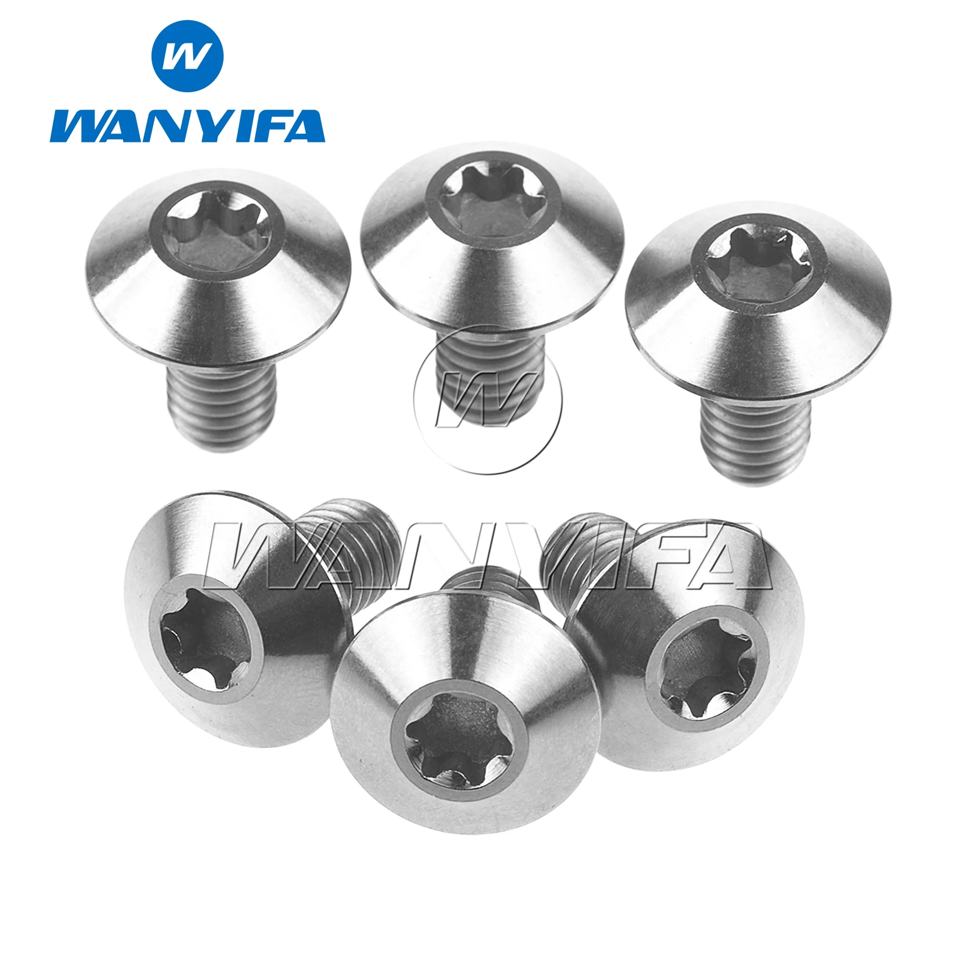 torx cabeca do parafuso de titanio wanyifa motor bicicleta parafusos parafusos 01