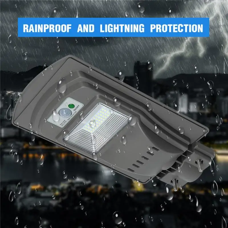 20W 40W 40/80LED солнечный датчик движения уличный светильник водонепроницаемый садовый светильник