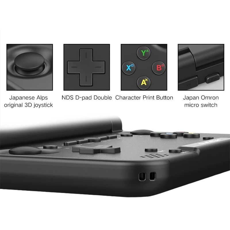 Gpd Xd Plus геймпад планшетный ПК Mt8176 5 дюймов 1280x720 портативный игровой ПК 4 Гб ОЗУ 32 ГБ Ips H-нажатие на экран для Android/Linux Eu P