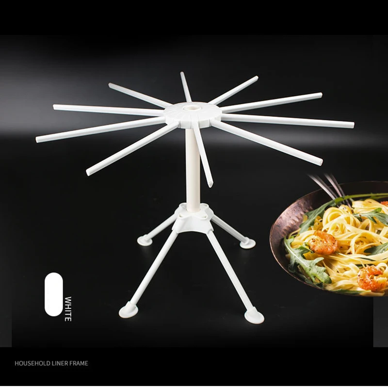 DIDIHOU, бытовая сушилка для пасты, сушилка для спагетти, подставка, держатель для лапши, подвесная стойка, инструменты для приготовления пасты, кухонные принадлежности - Цвет: Белый