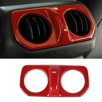 

Red Air Vent Outlet Cover ABS Plastic For Jeep Wrangler JL 2018 2019 2020