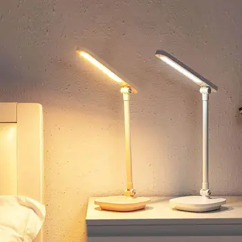 

LED Night Light USB Rechargable Desk Lamps Stepless Dimmable Night Light Foldable Eye Protection LED Light Table Reading Lamp