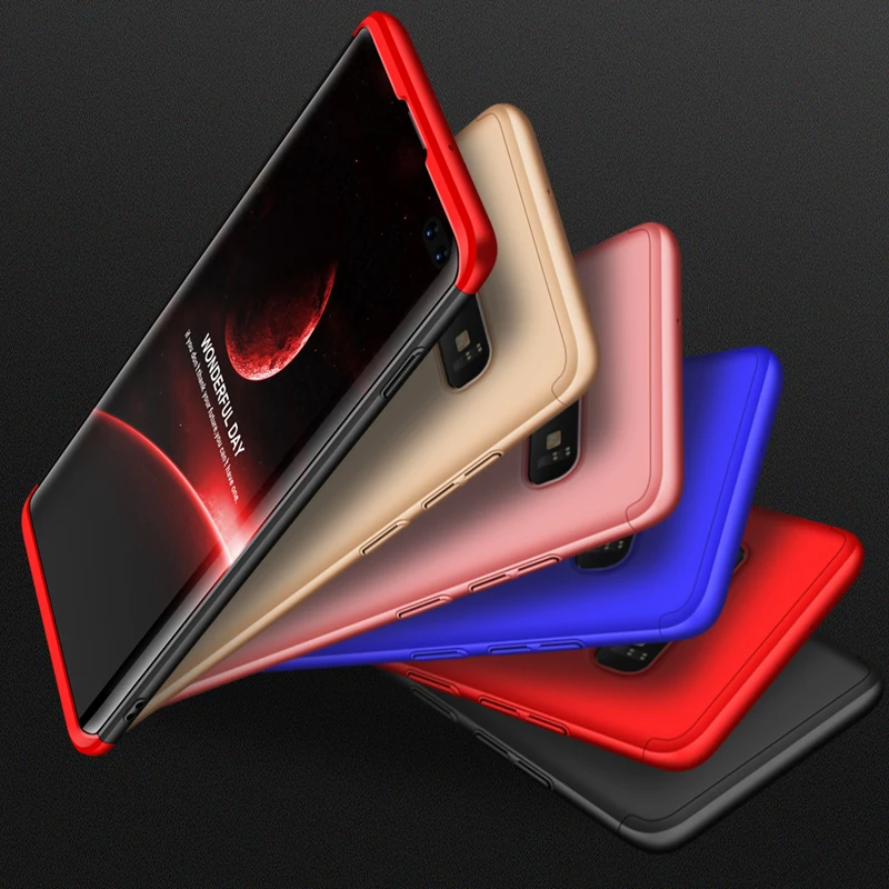 Для samsung Galaxy S10 плюс GKK 360 чехол для телефона A7 A6 A8 A9 J4 J6 J8 2018 A10 A30 A50 A60 A70 M10 M20 чехлы |