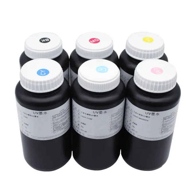 

500ML Soft LED UV Ink For Epson DX5 DX7 Printerhead Konica Seiko Ricoh G4 G5 GH2220 Printer Head printer curing UV Ink